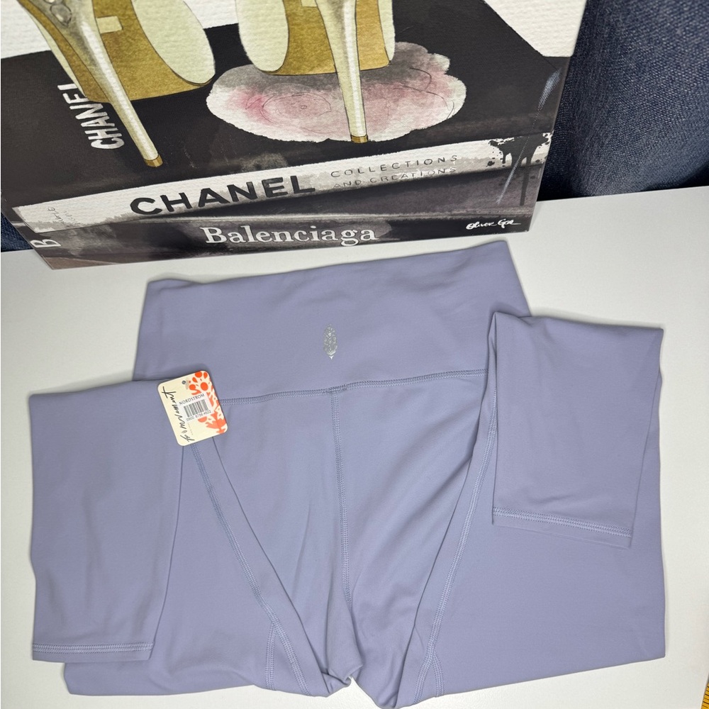 NWT Free People FP Movement Never Better High Rise Leggings Platinum Size M - Picture 3 of 12